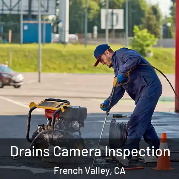  Drains Camera Inspection French Valley, CA
