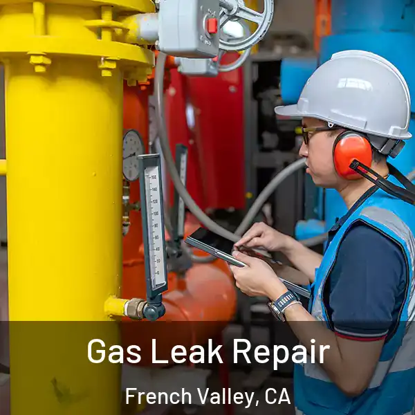  Gas Leak Repair French Valley, CA