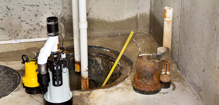 Installing Sump Pump in Finished Basement in French Valley, CA