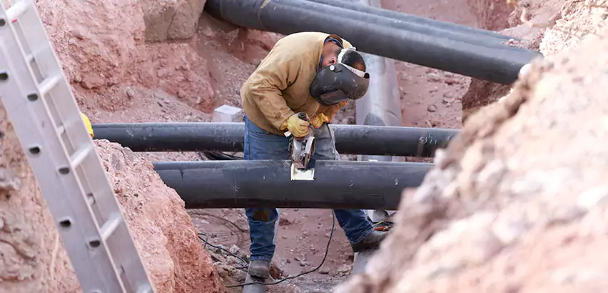 Cast Iron Sewer Pipe Replacement in French Valley