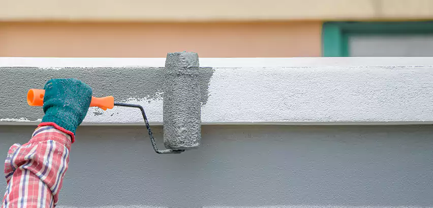 Concrete Wall Waterproofing in French Valley