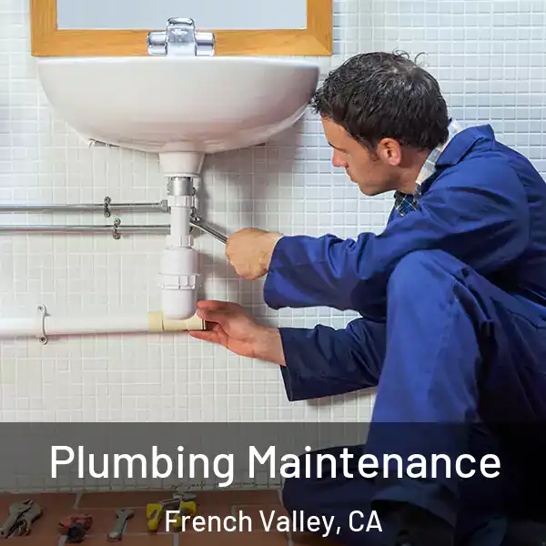  Plumbing Maintenance French Valley, CA
