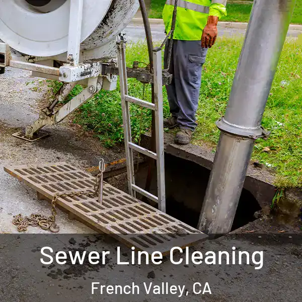  Sewer Line Cleaning French Valley, CA