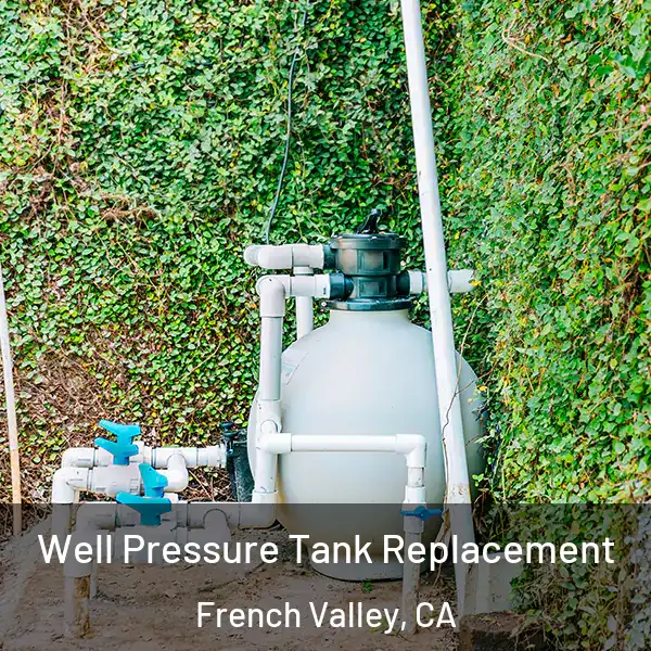  Well Pressure Tank Replacement French Valley, CA