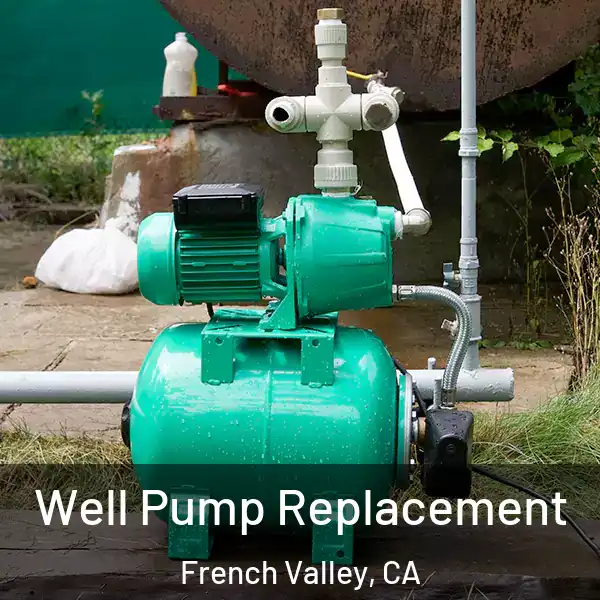  Well Pump Replacement French Valley, CA